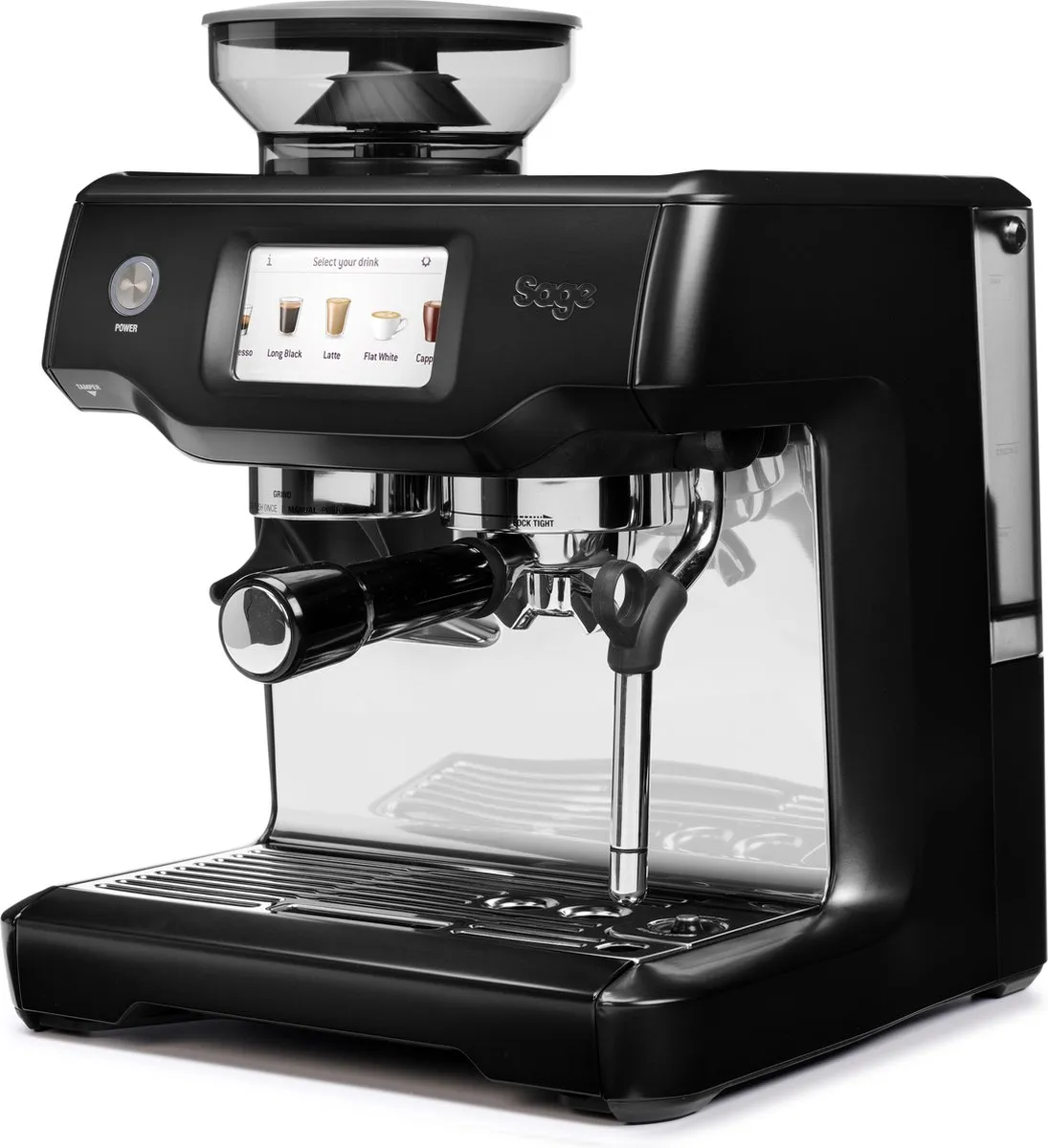 Sage The Barista Touch SES880BST4EEU1 Espressomachine - 2 Kopjes - 1680W - Black Stainless