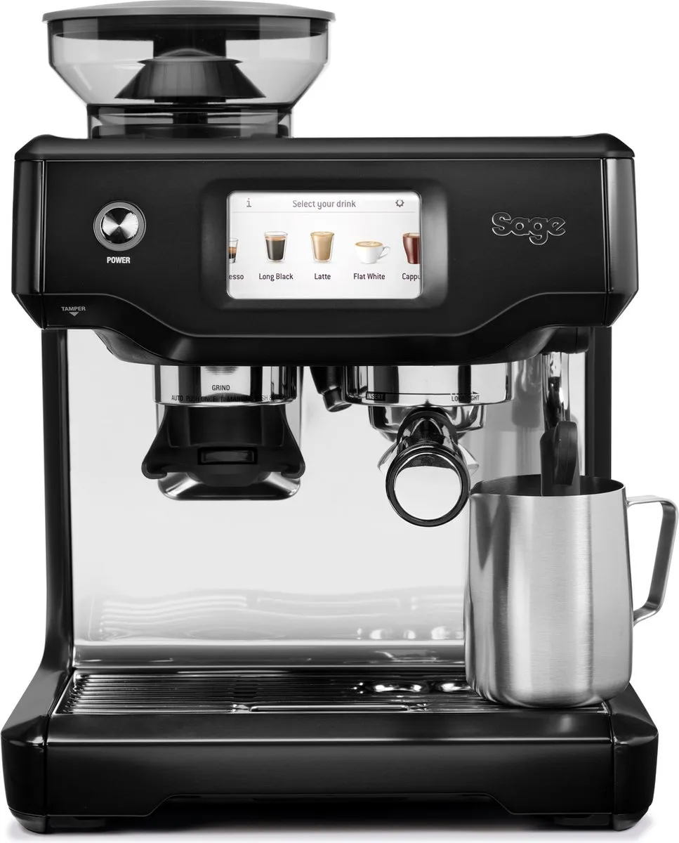 Sage The Barista Touch SES880BST4EEU1 Espressomachine - 2 Kopjes - 1680W - Black Stainless