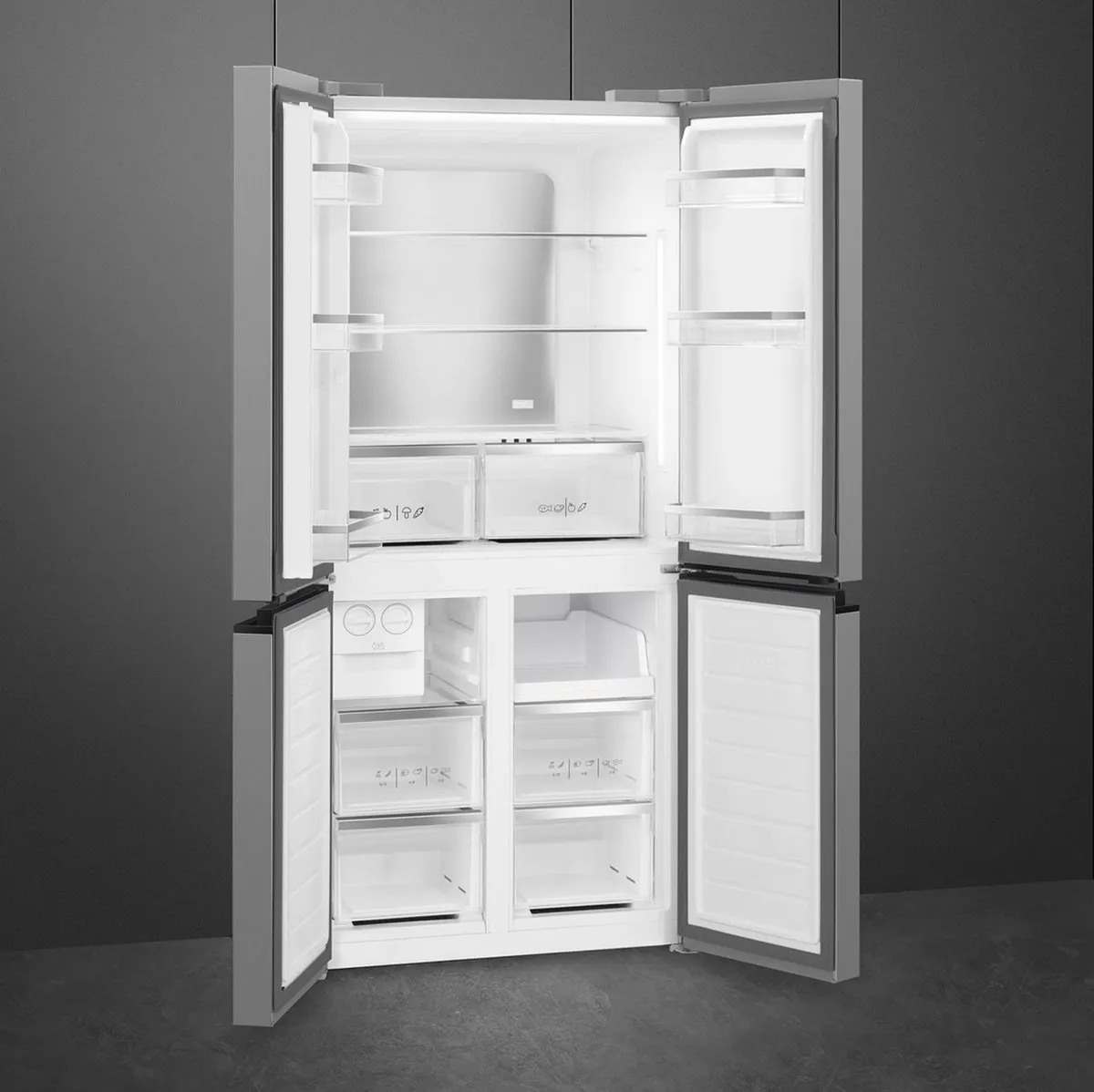 Smeg FQI48XD Vrijstaande Koelkast 488L