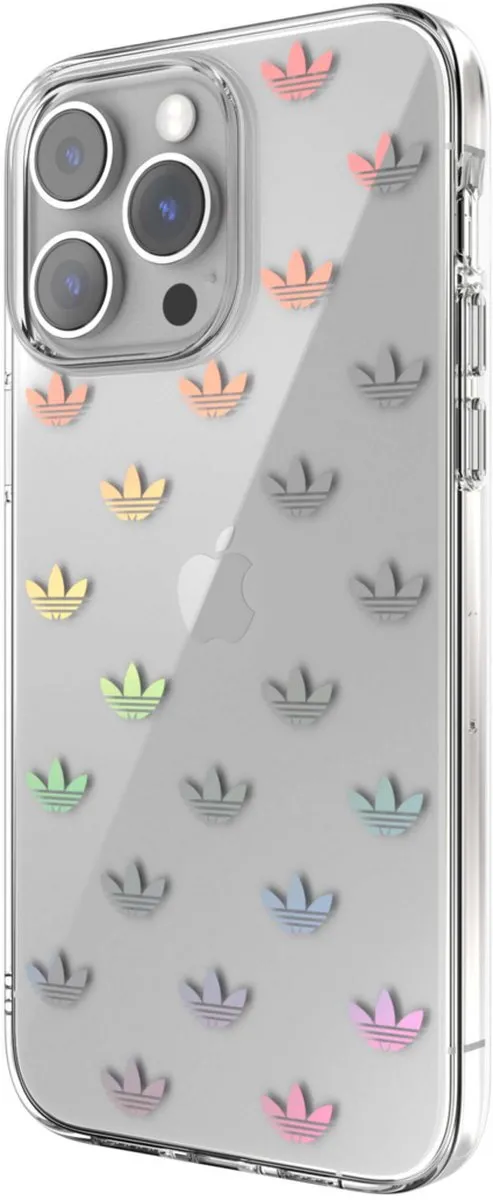 adidas Snap Case ENTRY iPhone 14 Pro Max - Transparant