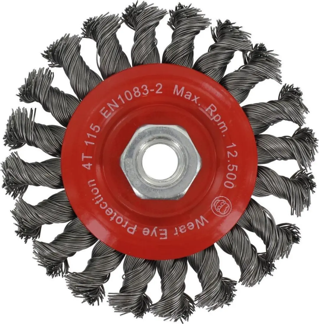 Ivana Rondborstel Getordeerd Staaldraad M14 115x0.50mm