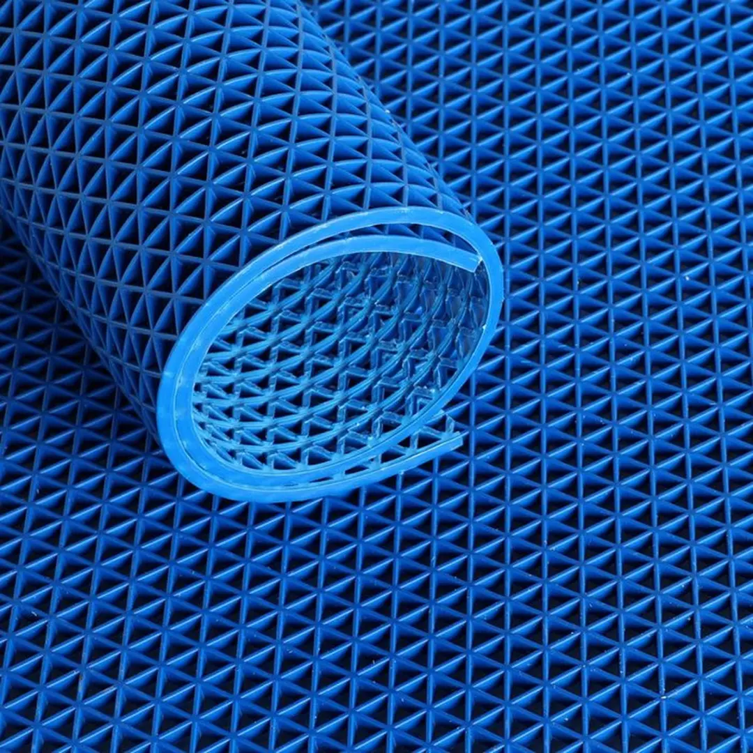 IVOL Ultra Grip Rastermat met ruitstructuur 120 cm Blauw