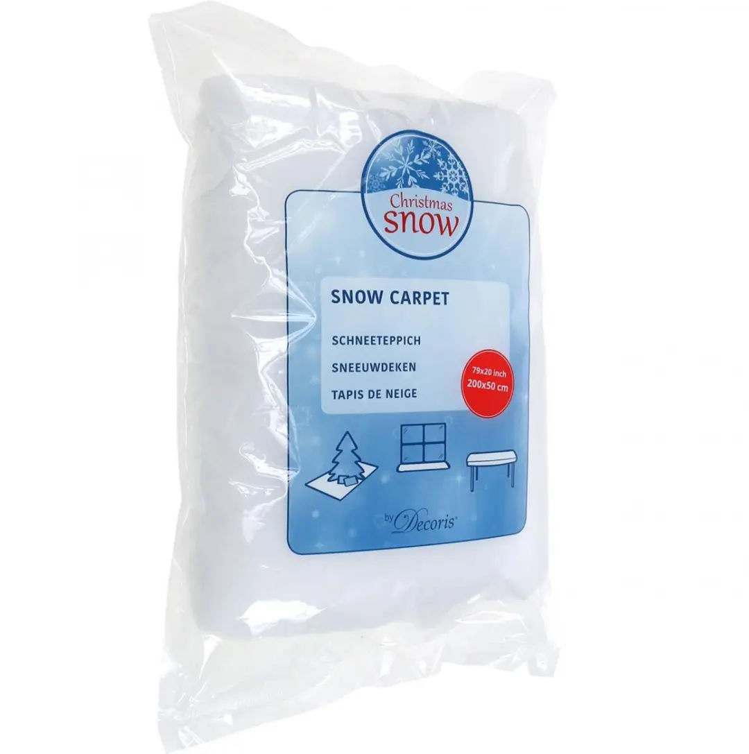 Kaemingk Sneeuwtapijt Polyester 250x100cm - Wit - afbeelding 4 van 6