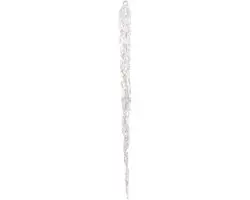 Ijspegel plc l2b2h28,5 cm transparant Decoris