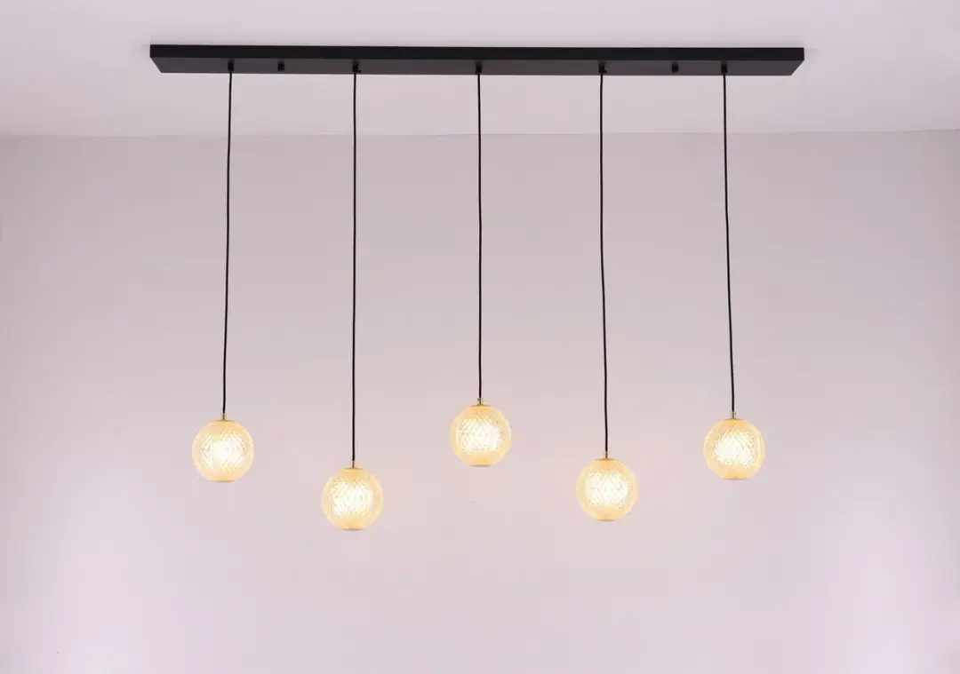 Hanglamp 5 lichts Mystic