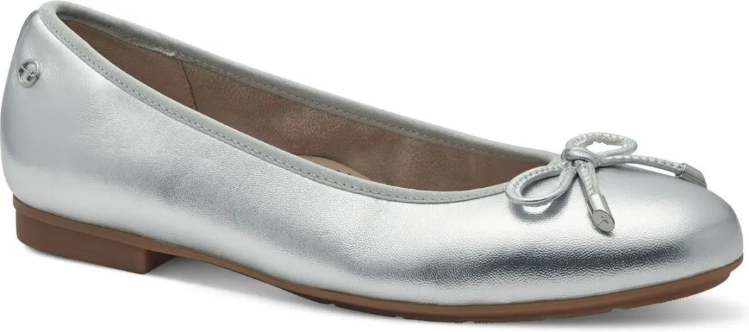 Tamaris WIDE FIT Dames Ballerina 8-82102-42 941 H-breedte Maat: 38 EU