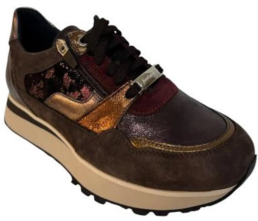 Footnotes Elke Sneakers - Bruin - afbeelding 4 van 5