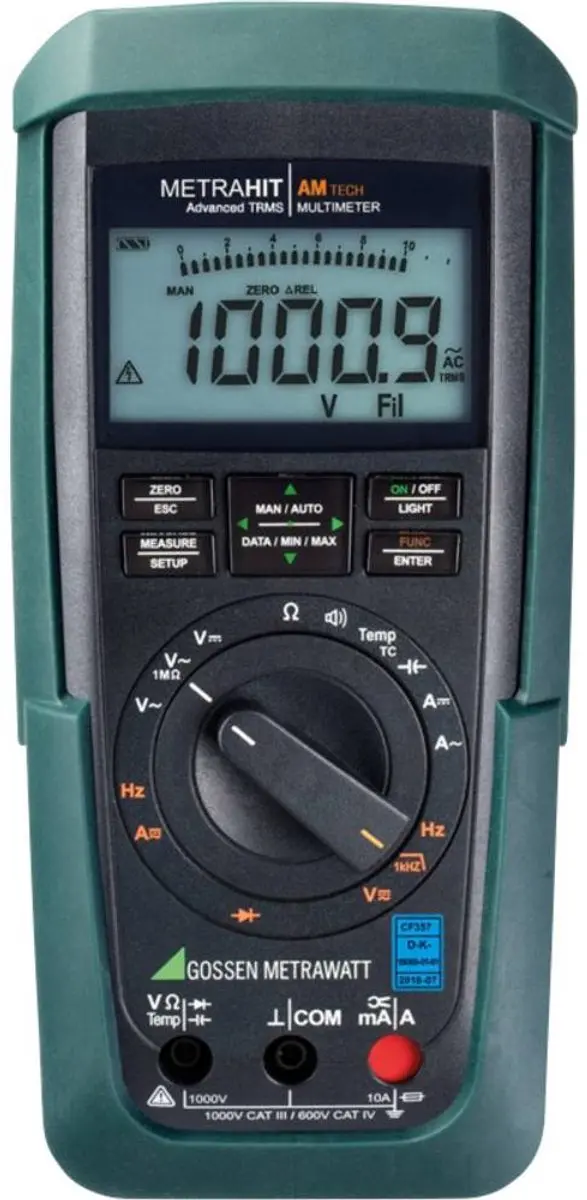 Gossen Metrawatt METRAHIT AM TECH + GH M243E Multimeter - afbeelding 3 van 3