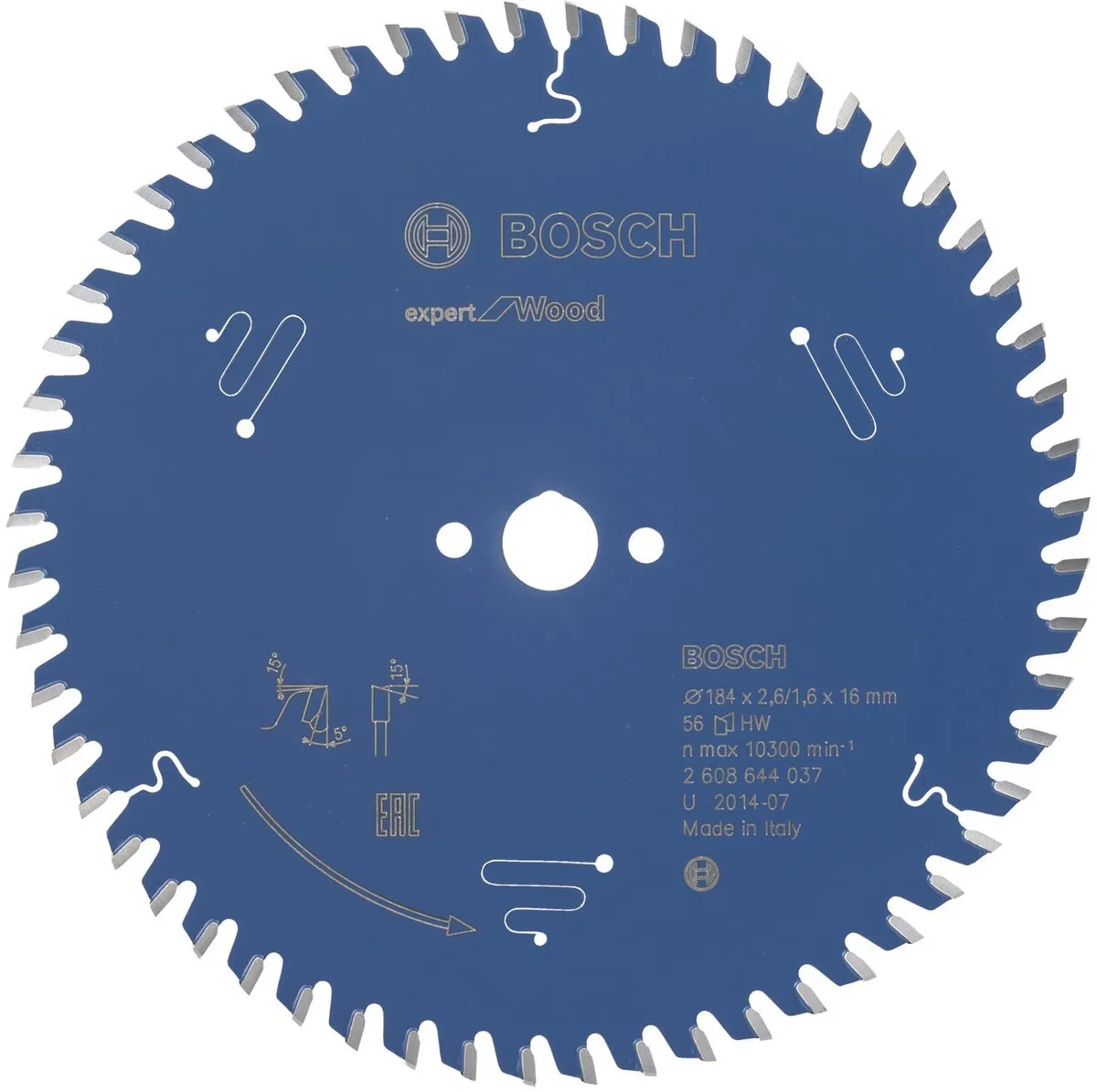 Bosch Expert FiberCement Cirkelzaagblad 190x20x2.2/1.6x4