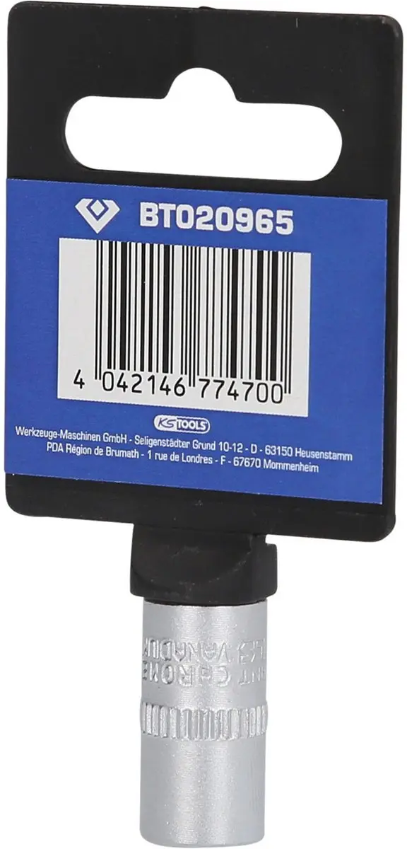 Brilliant Tools BT020965 Torx-E-steeksleutel E10 - 1/4" - afbeelding 3 van 4