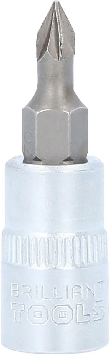 BRILLIANT GEREEDSCHAP 1/4" PZ kruisgleufbit PZ0 - BT020800 - afbeelding 2 van 3