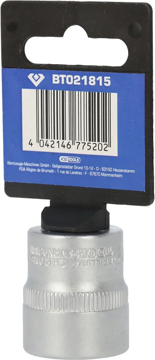 Brilliant Tools BT021815 Zeskant Dop 21mm - 3/8" - afbeelding 4 van 4