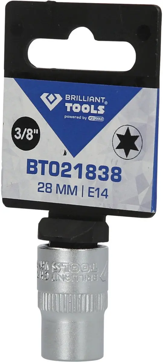 Brilliant Tools BT021838 Torx-E-dop E14 - 3/8 inch - afbeelding 3 van 4