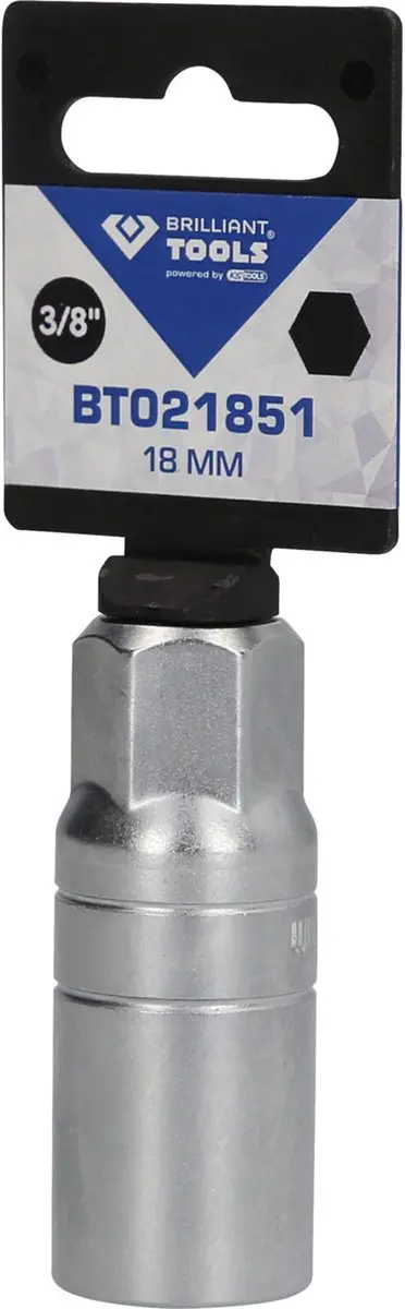 Brilliant Tools BT021851 Bougiedop 18 mm - 3/8" - afbeelding 4 van 4