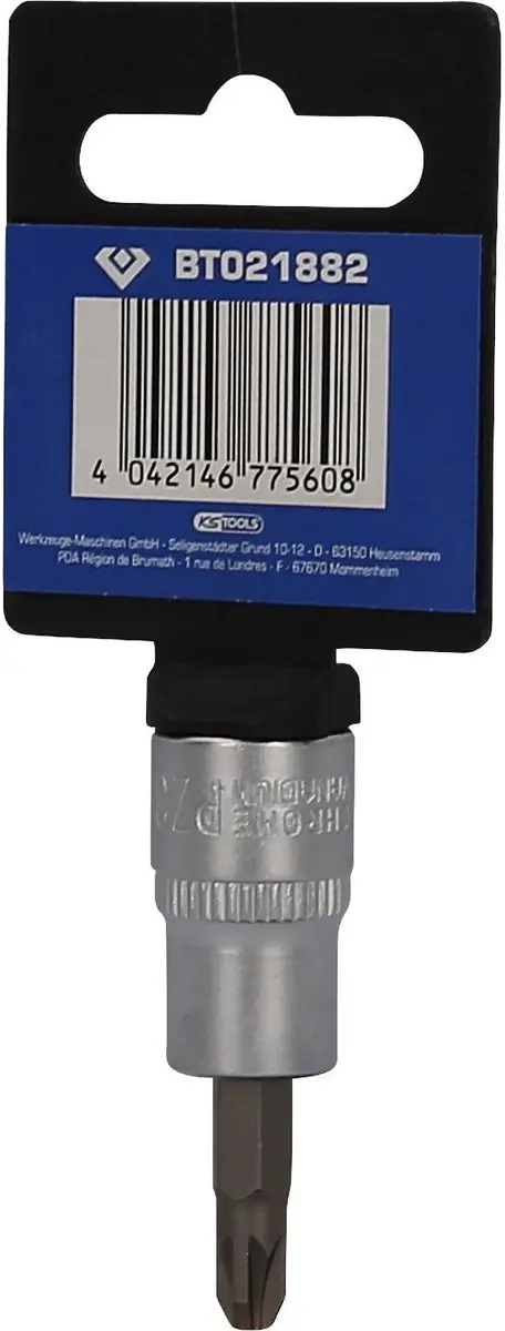 Brilliant Tools BT021882 Bit-dop PZ3 3/8" - afbeelding 4 van 4