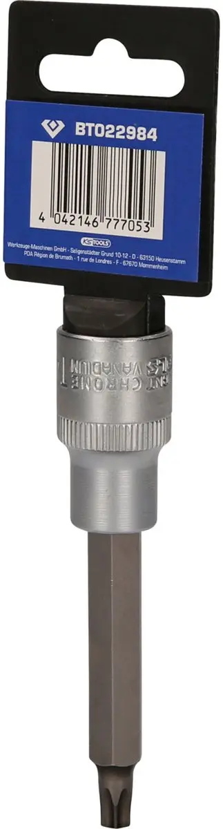 Brilliant Tools BT022984 Torx Bitmof 1/2" T40 - 100mm - afbeelding 3 van 4