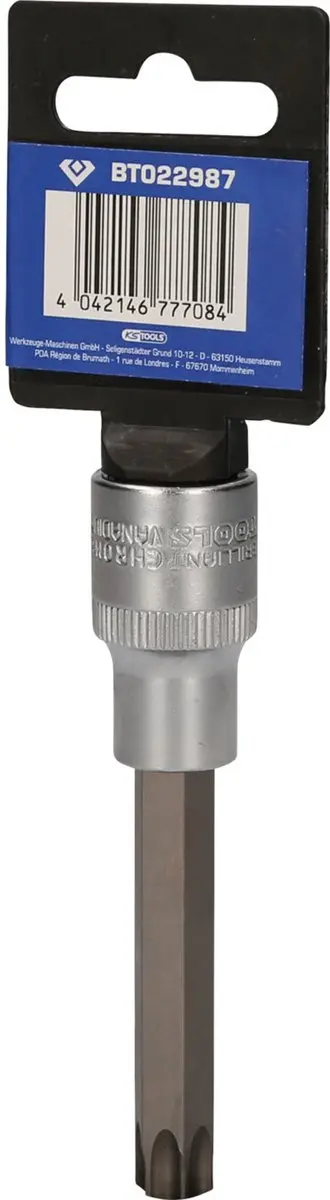 Brilliant Tools BT022987 Torx-bit dop 1/2" T55 - 100mm - afbeelding 4 van 4