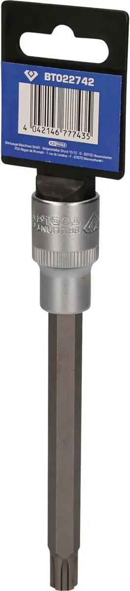 Brilliant Tools BT022742 RIBE-bit-dopsleutel - M10 - 140mm - afbeelding 2 van 4