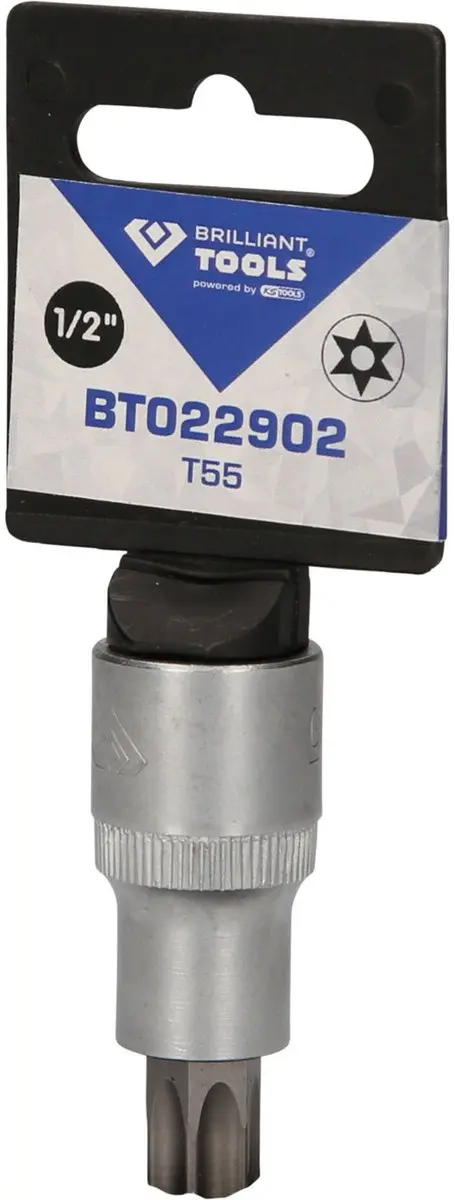 Brilliant Tools TB55 Torx-Bit-Steeksleutel 1/2" BT022902 - afbeelding 5 van 5
