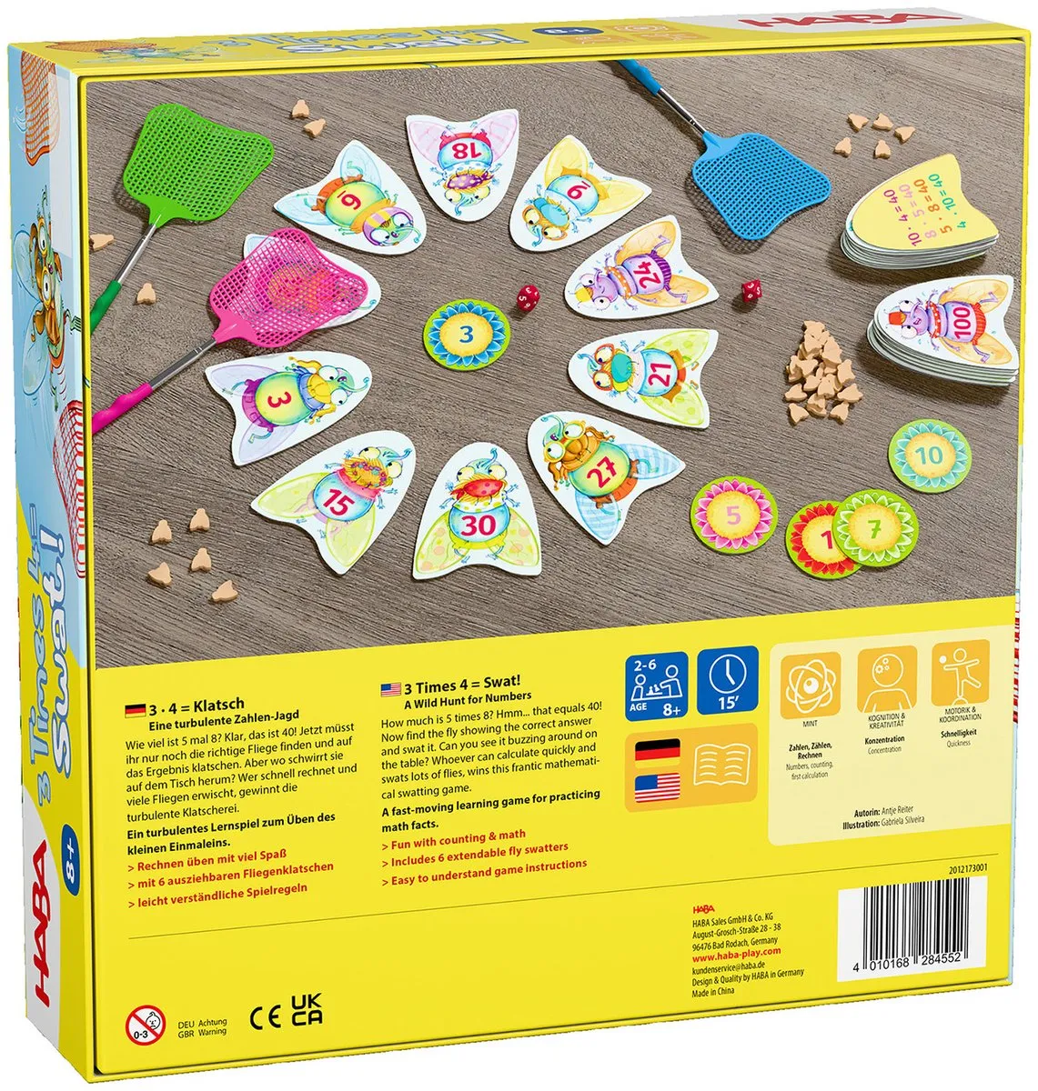 Haba 3 Times 4 = Swat! Pentagonal Trapezohedron 828455 - Meerkleurig