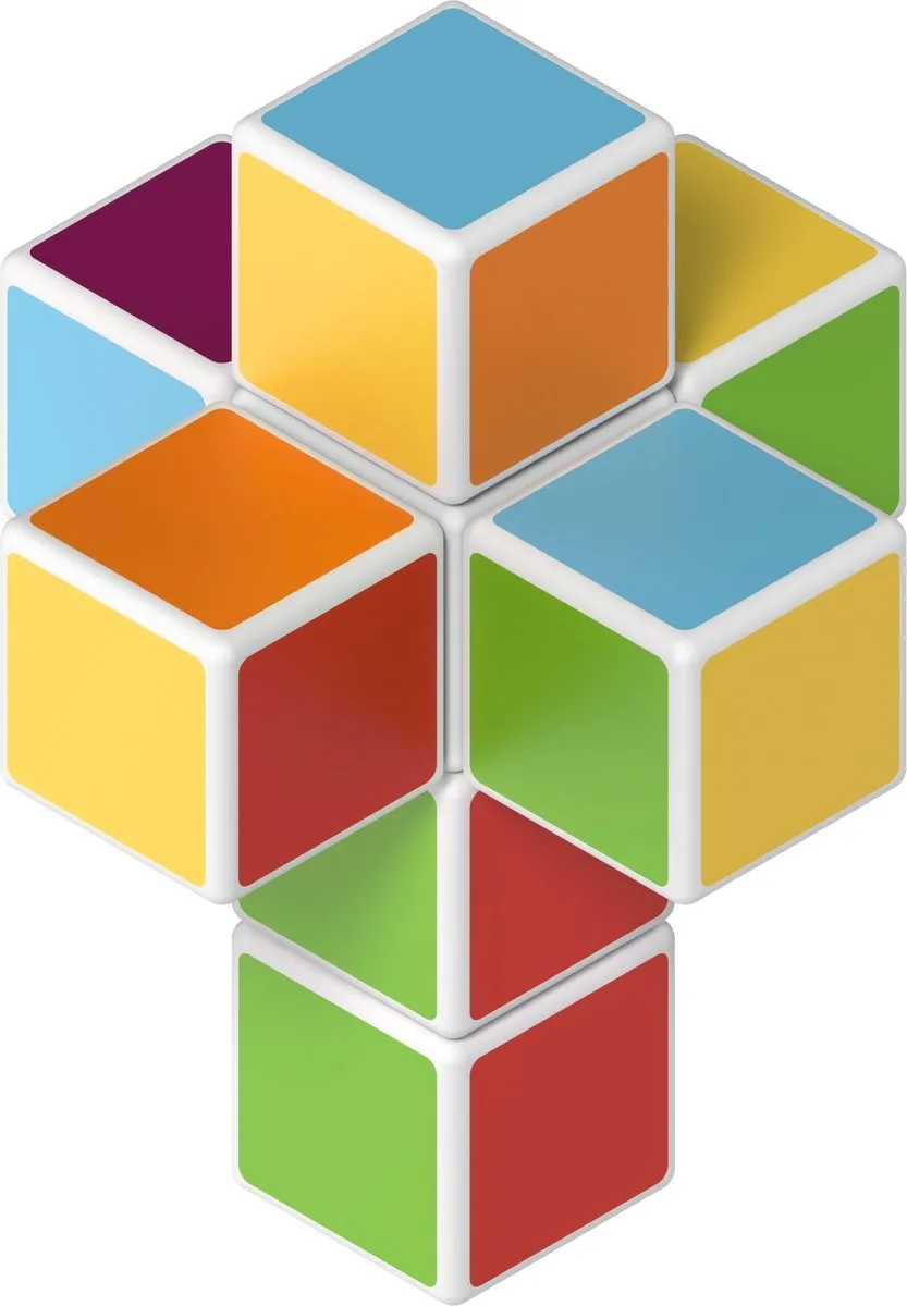 Geomag Magicube Free Building 8-delig - 8 Stukken - Multicolor - afbeelding 4 van 6