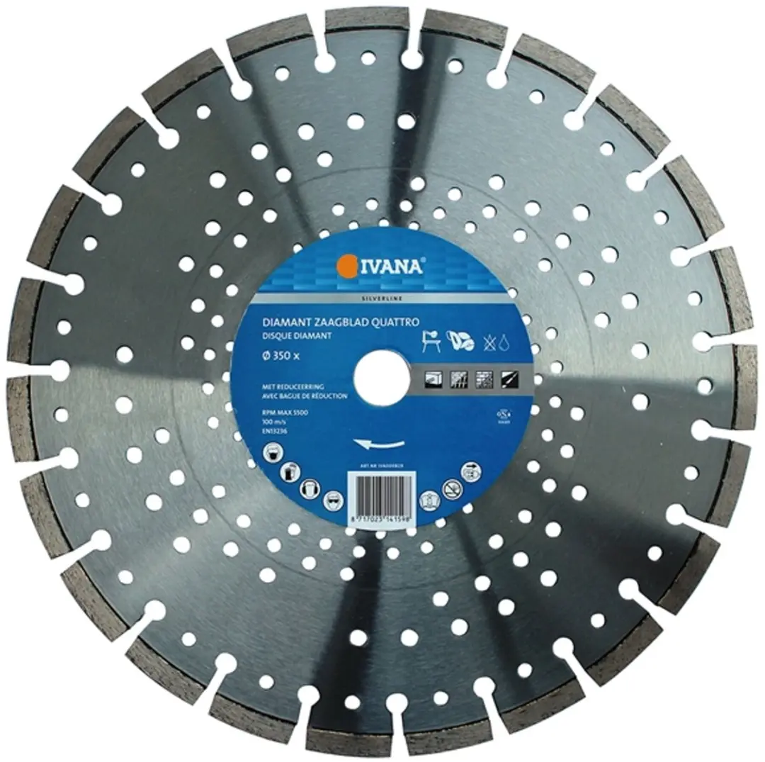 Diamantzaagblad Ivana Quattro 400 / 20 Silver