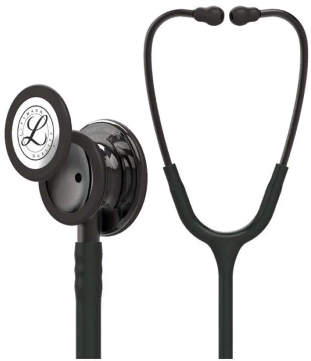 Littmann Classic III Stethoscoop 5811 Zwart, Smoke, Special Edition borststuk me
