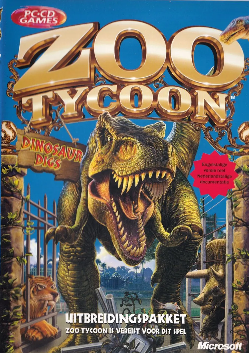 Xbox Zoo Tycoon Dinosaur Digs