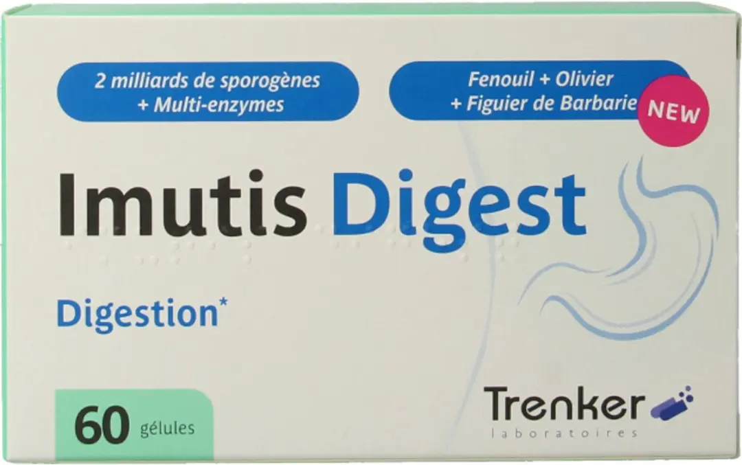 Trenker Imutis Digest 60 capsules - afbeelding 5 van 6