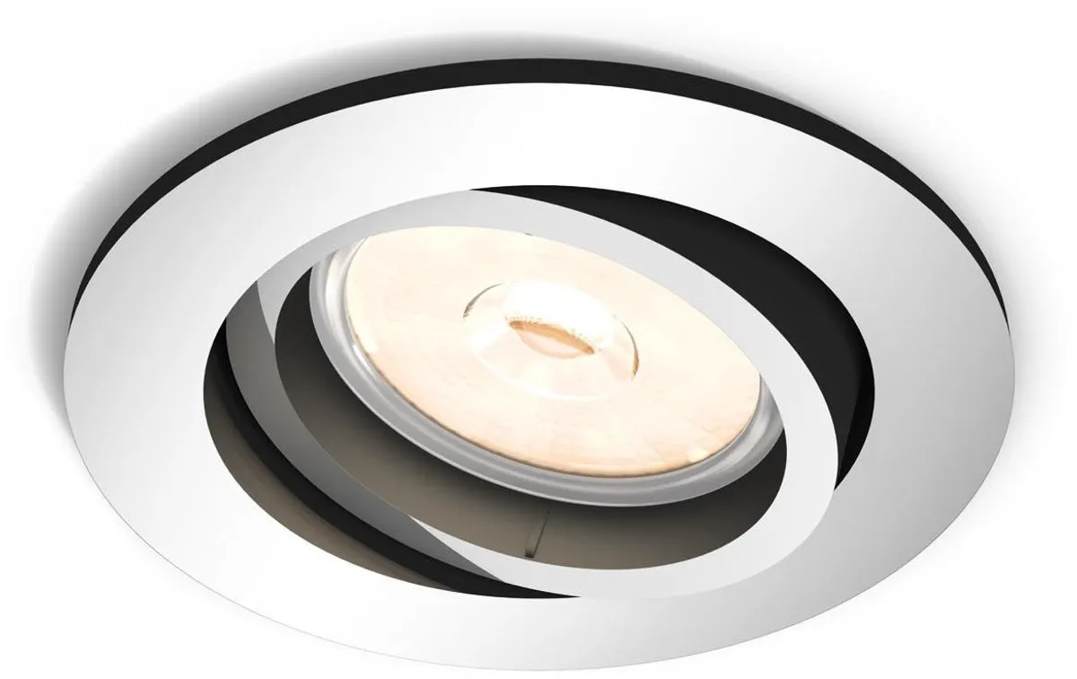 Philips Donegal Inbouwspot 1 Lichtpunt - 9cm - Chroom