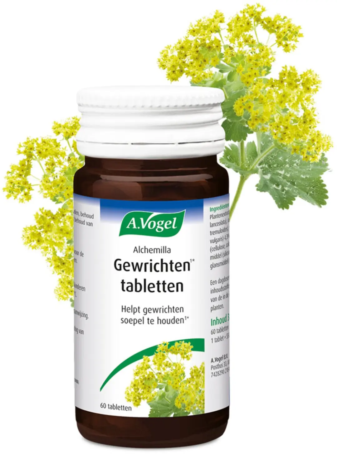 A.Vogel Alchemilla Gewrichten - 2x 60 tabletten - afbeelding 5 van 5