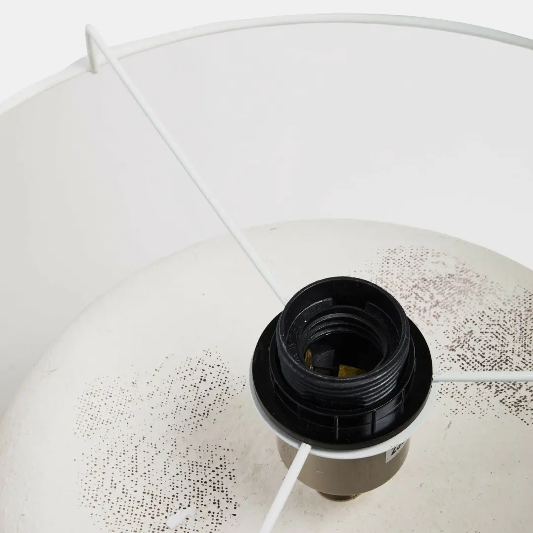 Loberon Lumiono Tafellamp - 25W - Ø40cm - Crème - afbeelding 4 van 6