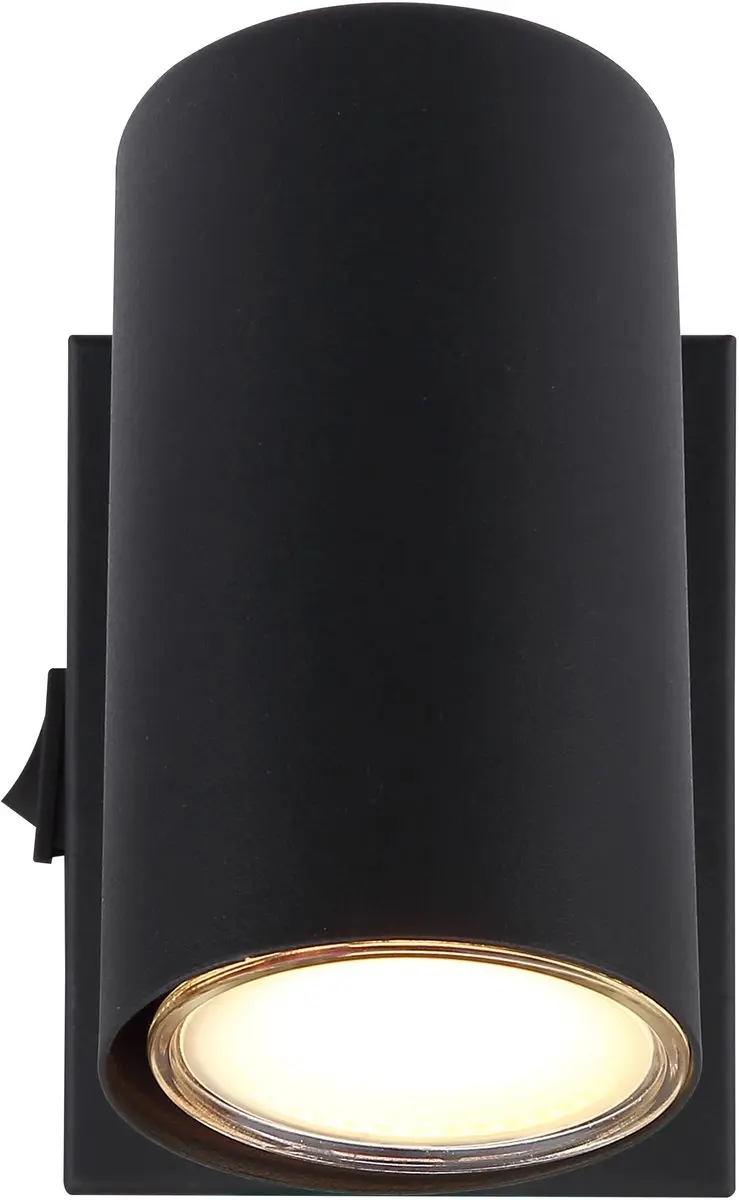 Globo Robby 57911-1B Opbouwspot - 1-lichts GU10 - Zwart - afbeelding 3 van 6