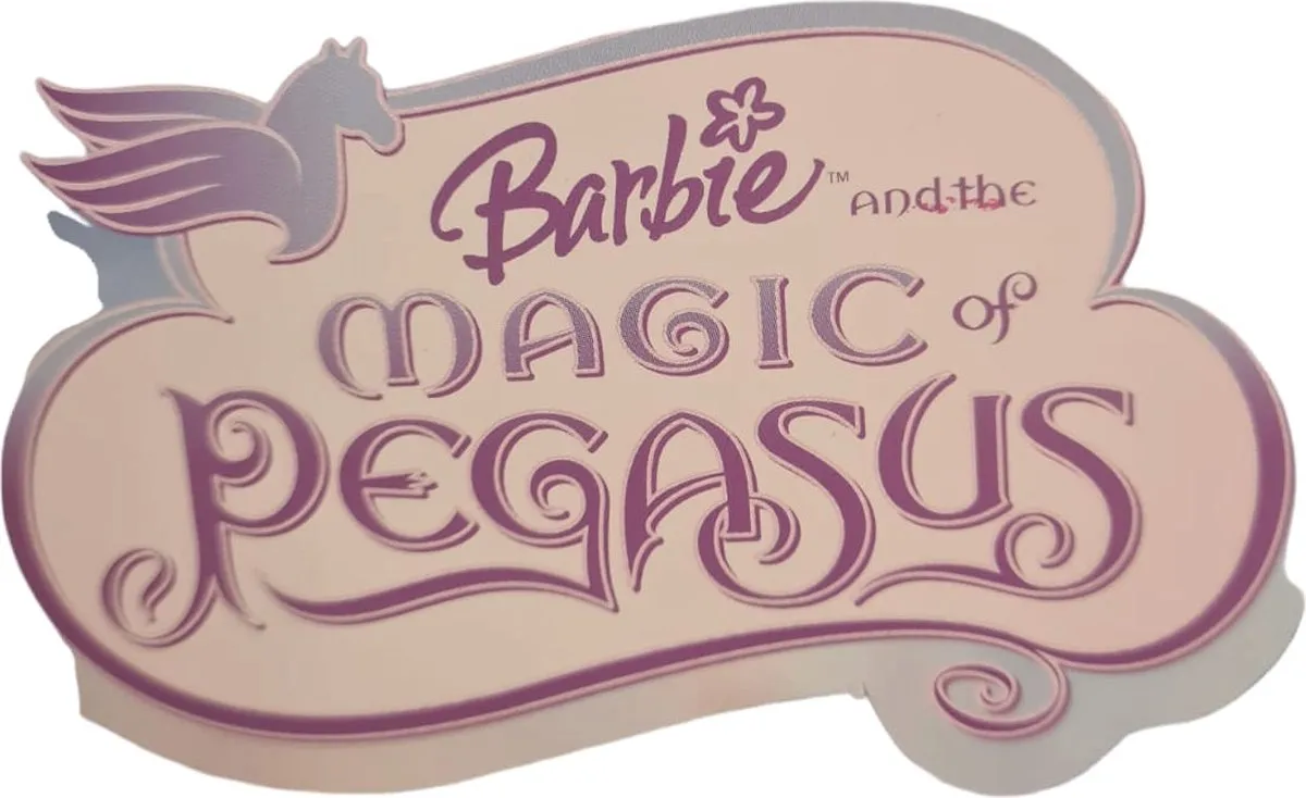 César Barbie Magic of Pegasus Jurk - Maat 132 - Paars