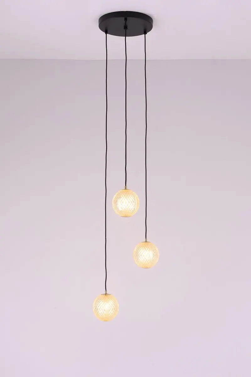 Hanglamp 3 lichts Mystic