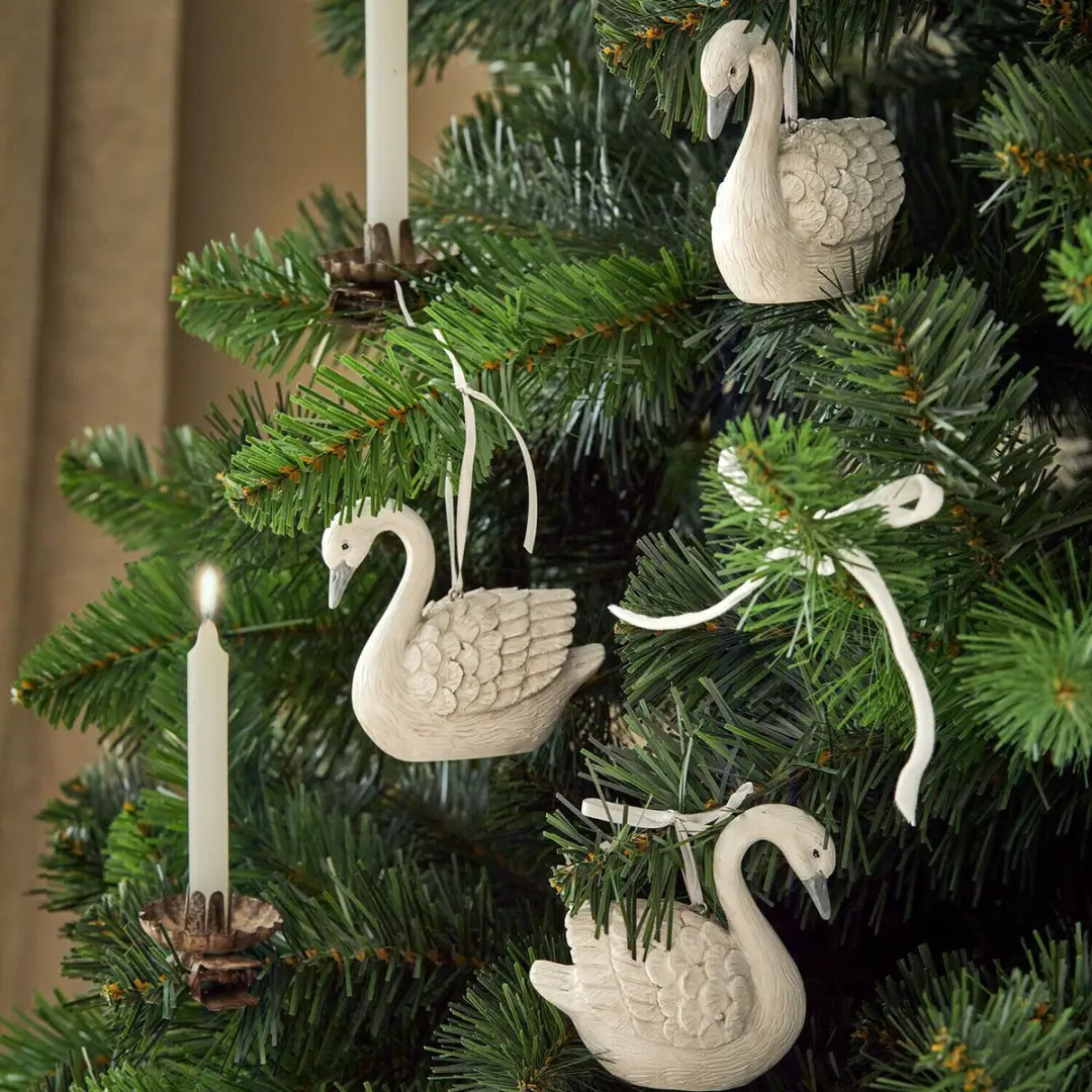 Loberon Elarin hanger set van 3 - Wit - afbeelding 5 van 5
