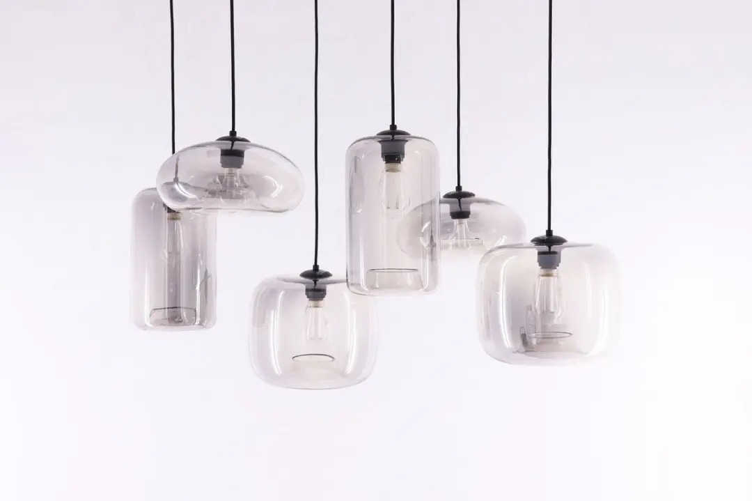 EEF hanglamp Grey folded