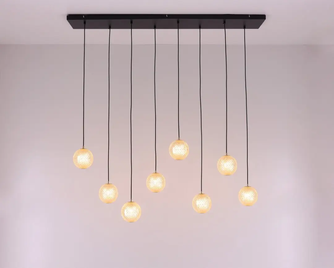 Hanglamp 8 lichts Mystic