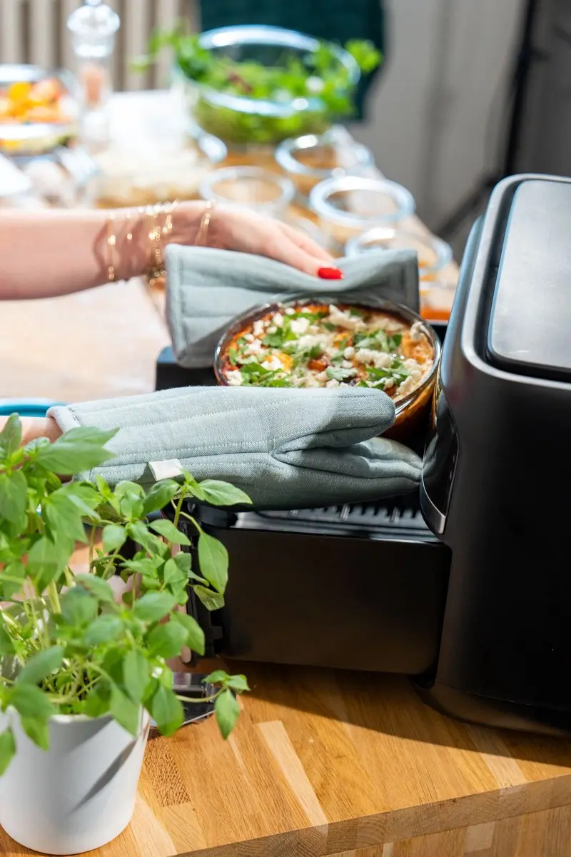 Pyrex Airfryer Ovenschaal 20x17x6cm - 1L - afbeelding 5 van 6