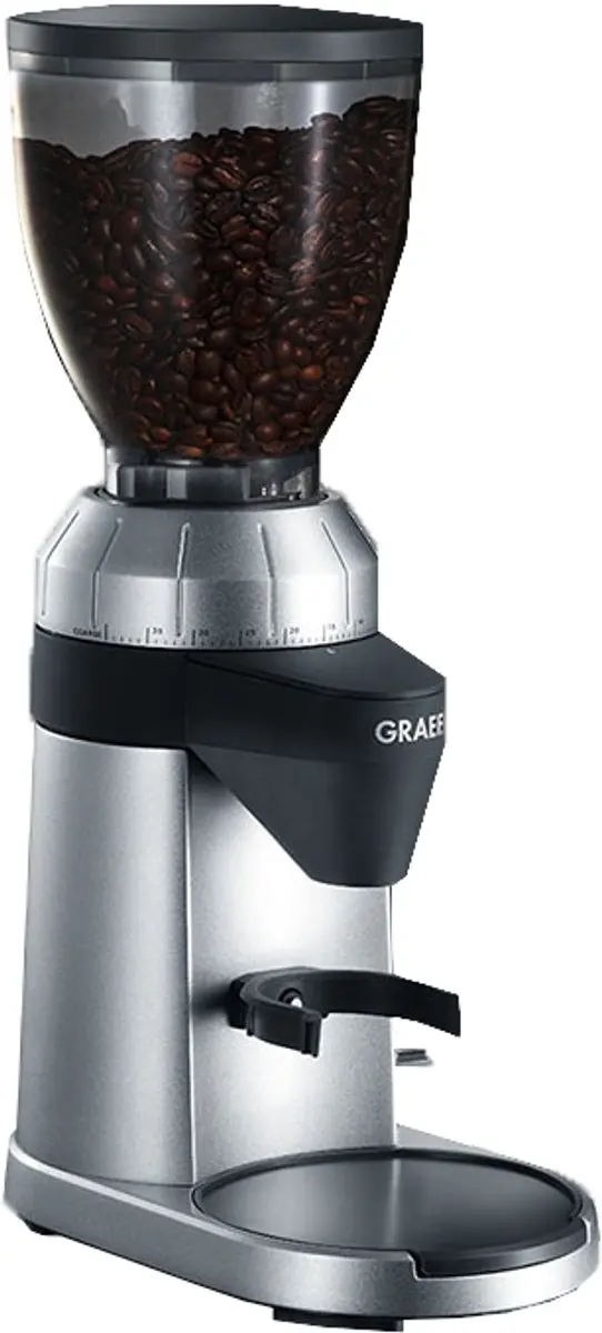Graef CM800EU Koffiemolen - 128W - Zilver - afbeelding 5 van 6