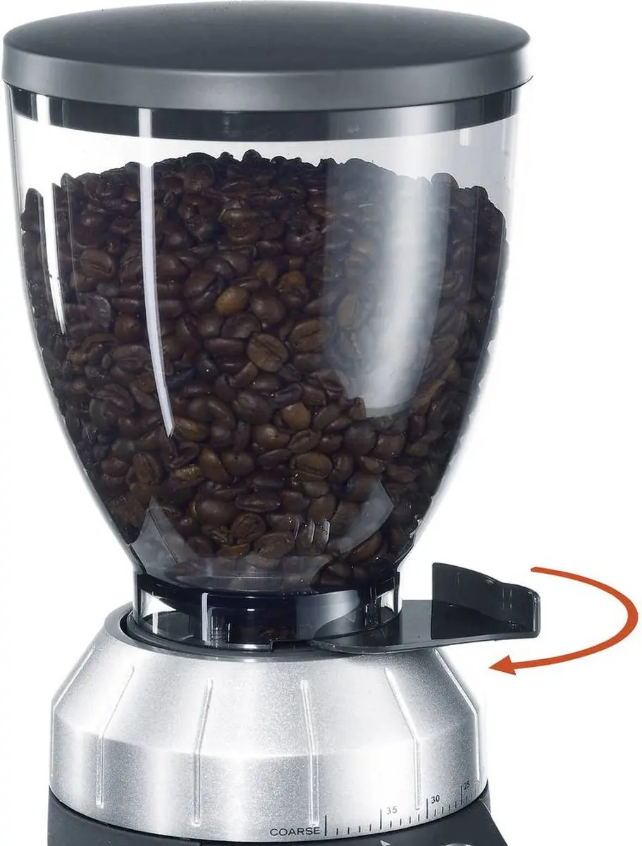 Graef CM800EU Koffiemolen - 128W - Zilver - afbeelding 2 van 6