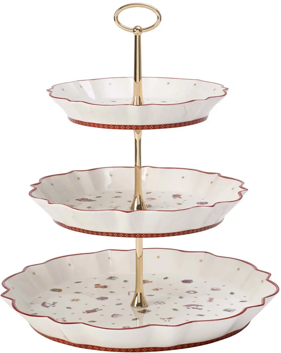 Villeroy & Boch Toy's Delight Etagère 3-Laags Porselein 33 cm