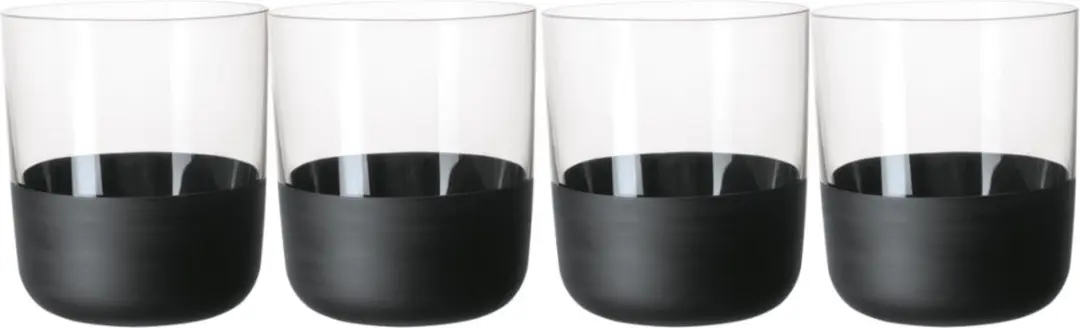 Villeroy & Boch Manufacture Rock Tumbler Glas 4 Stuks