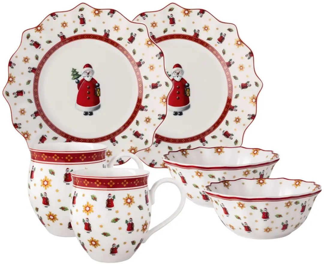 Villeroy & Boch Toy's Delight Santa Ontbijtset