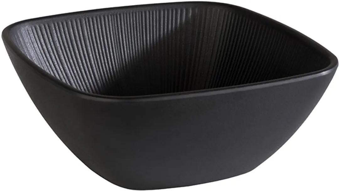 APS Vierkante schaal NERO, 195 x 195 mm, zwart - afbeelding 2 van 2
