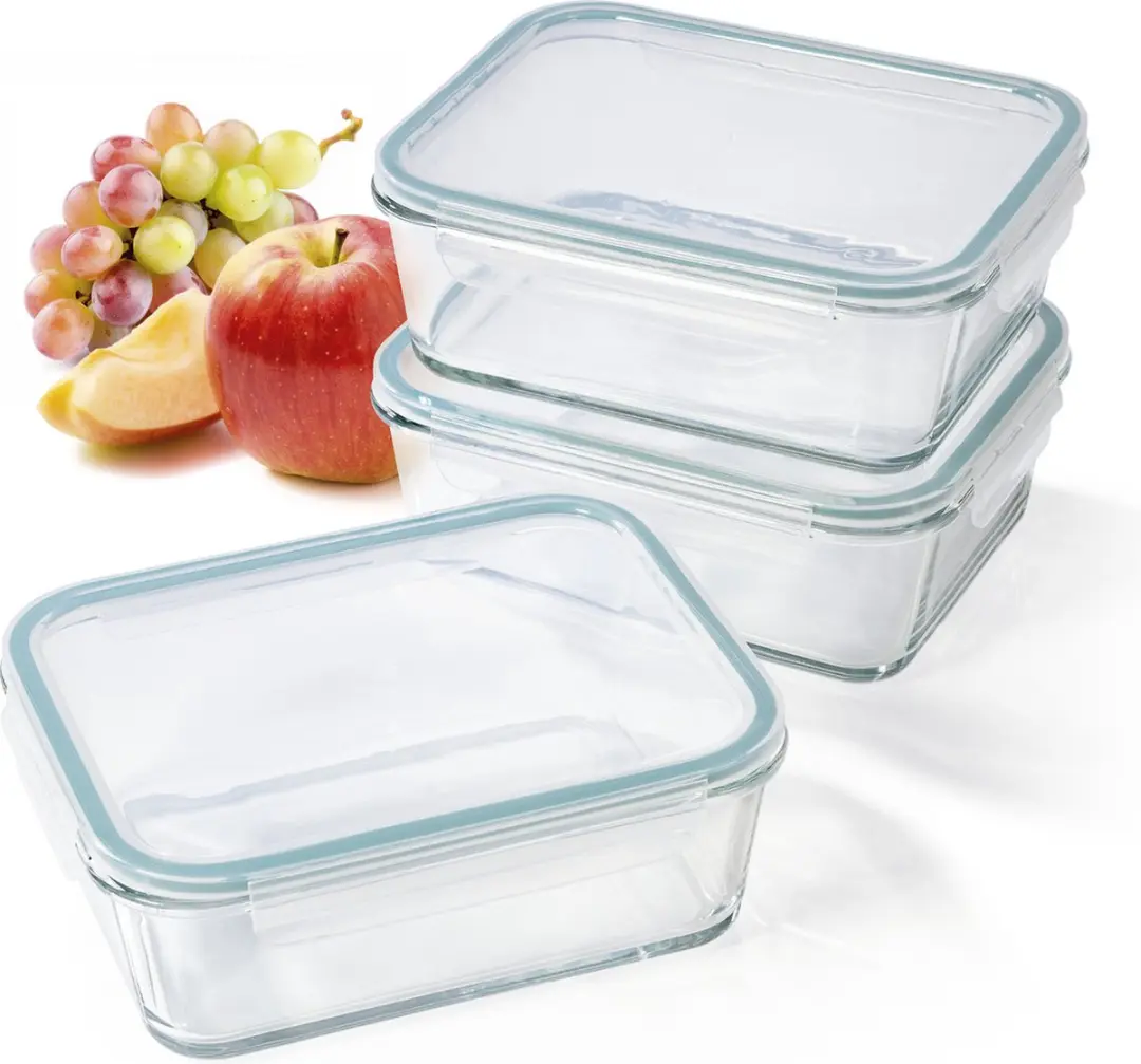 GOURMETmaxx glazen vershoudblikken click-it