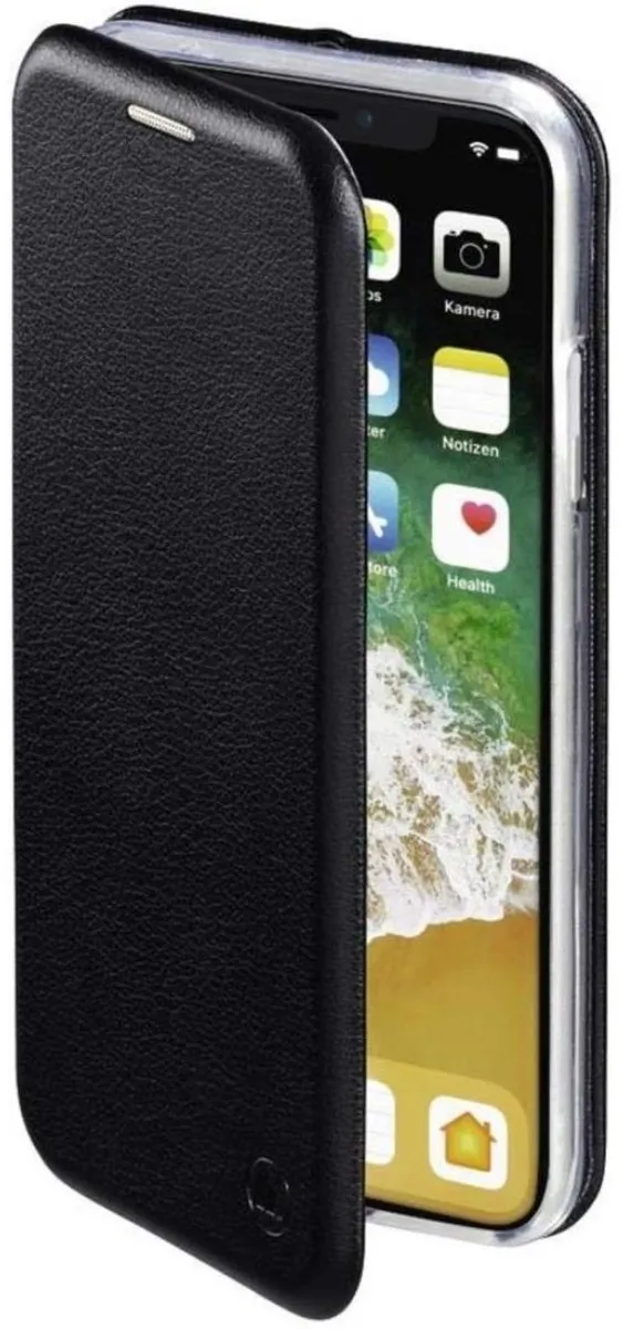 Hama Booklet Curve iPhone X - 181399 - Zwart - afbeelding 3 van 6