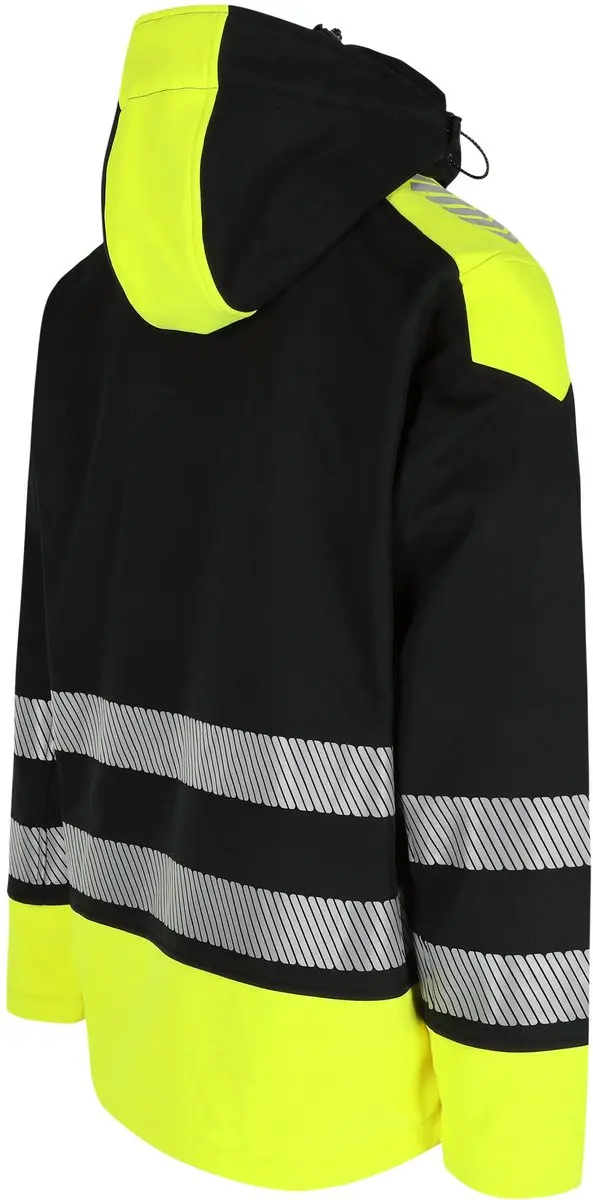 Herock Solar High Vis Jas Zwart / M