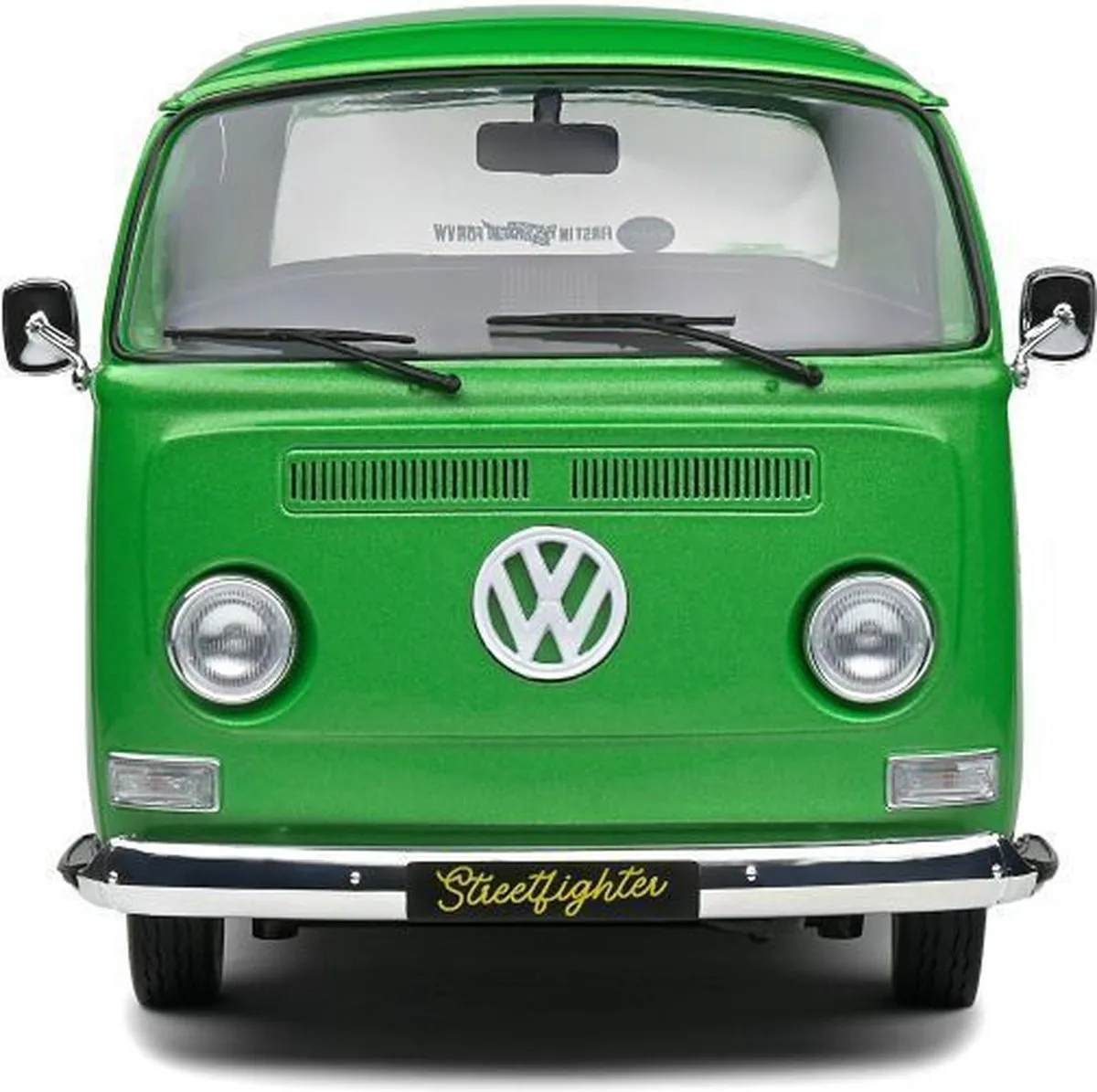 Volkswagen T2 Pick Up Custom 1968 Schaalmodel 1:18 - Groen