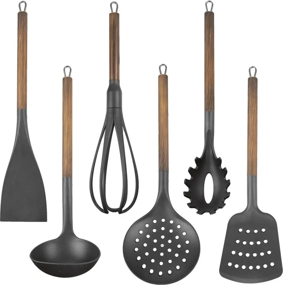 Keukengerei Set Houten WOODEN 6 stuks